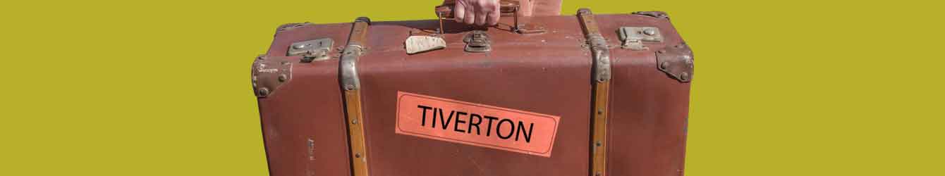 Artistic banner representing Tiverton Visit Here